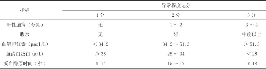 最新肝功能分级标准详解